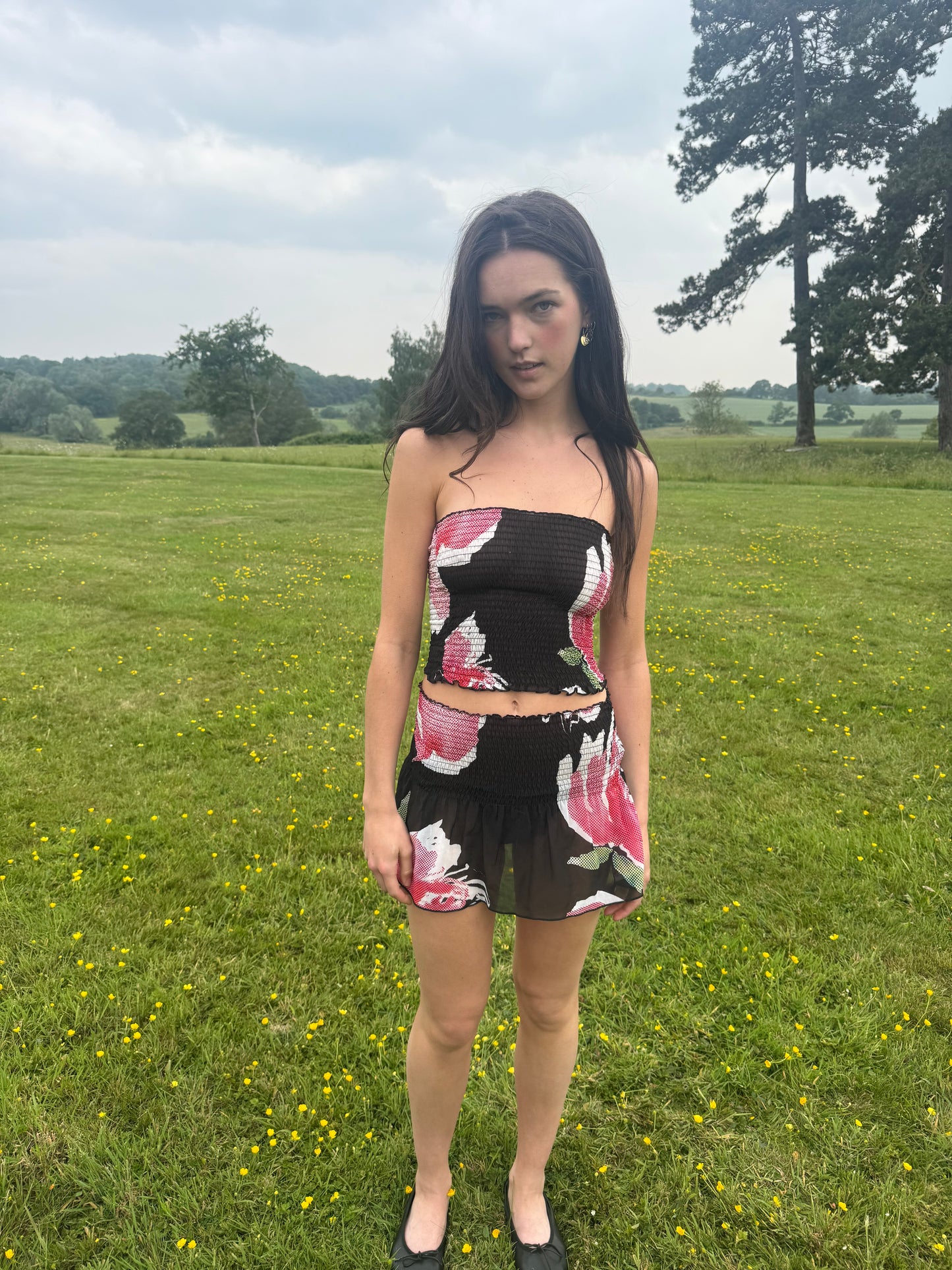 ANDIES PINK BANDEAU TOP