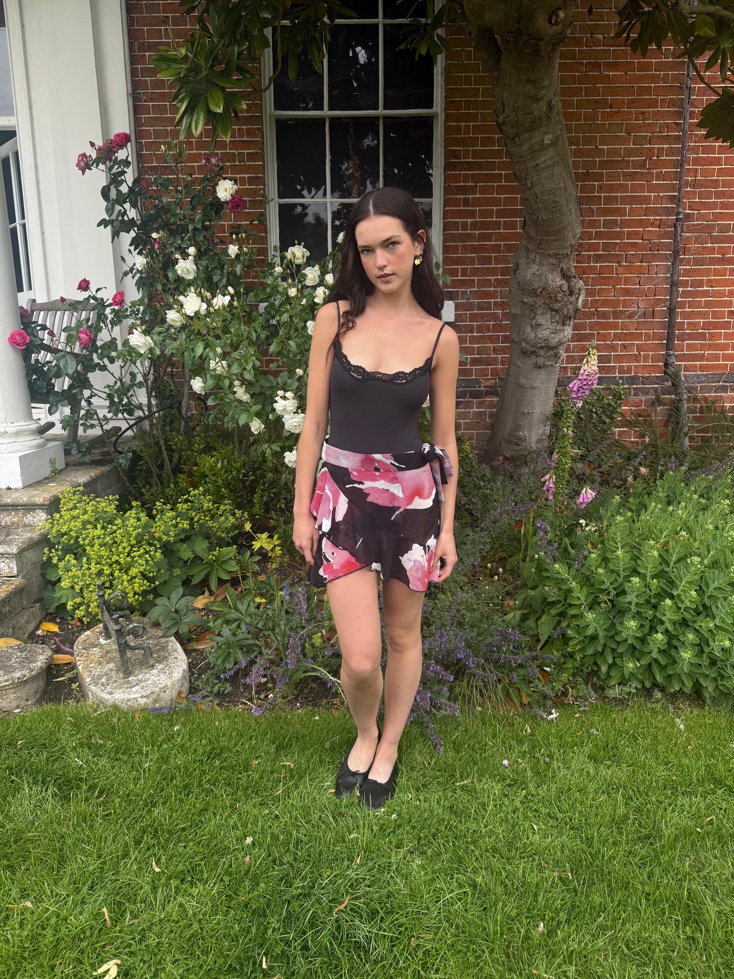 ANDIES PINK WRAP SKIRT