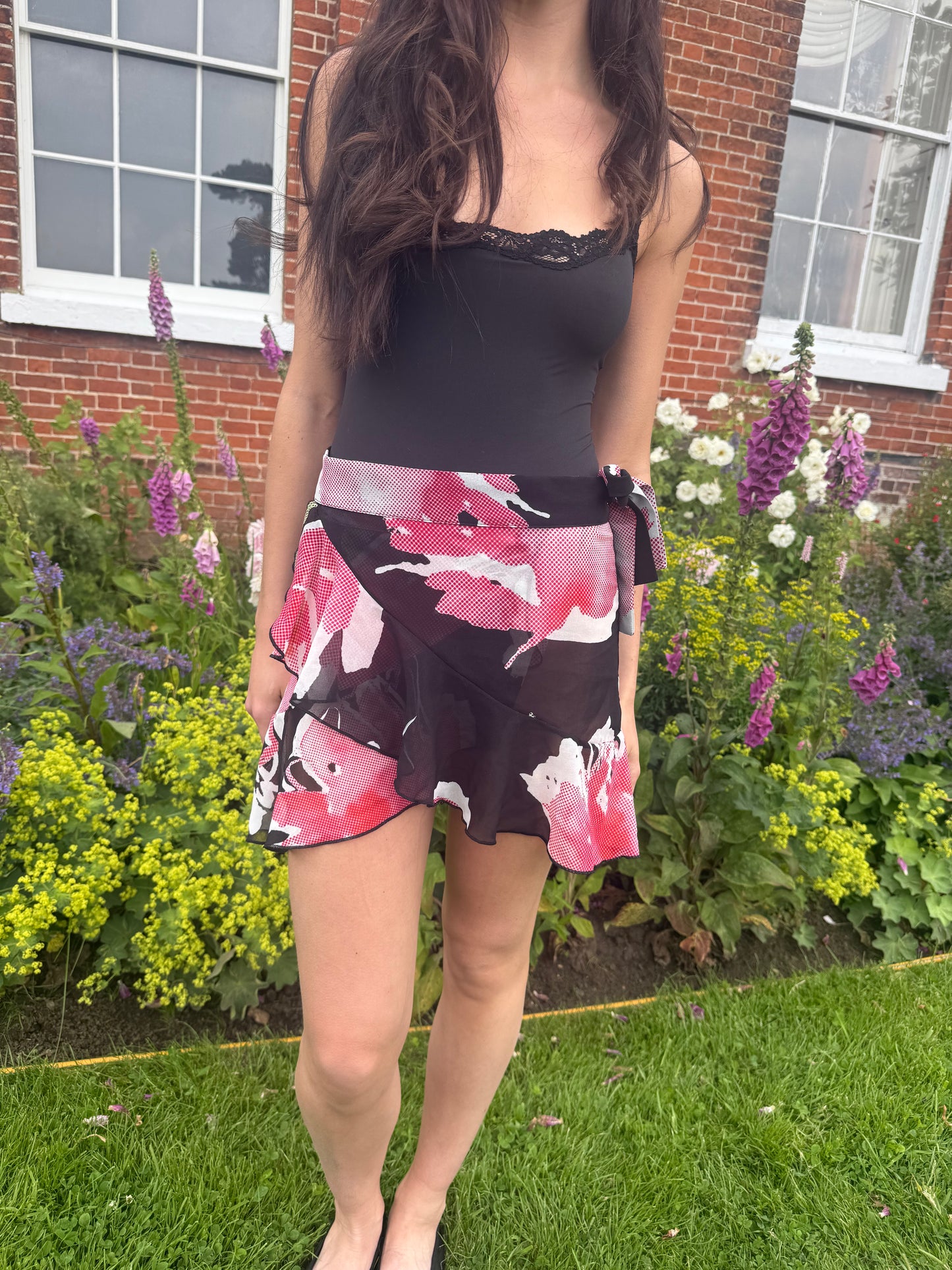 ANDIES PINK WRAP SKIRT